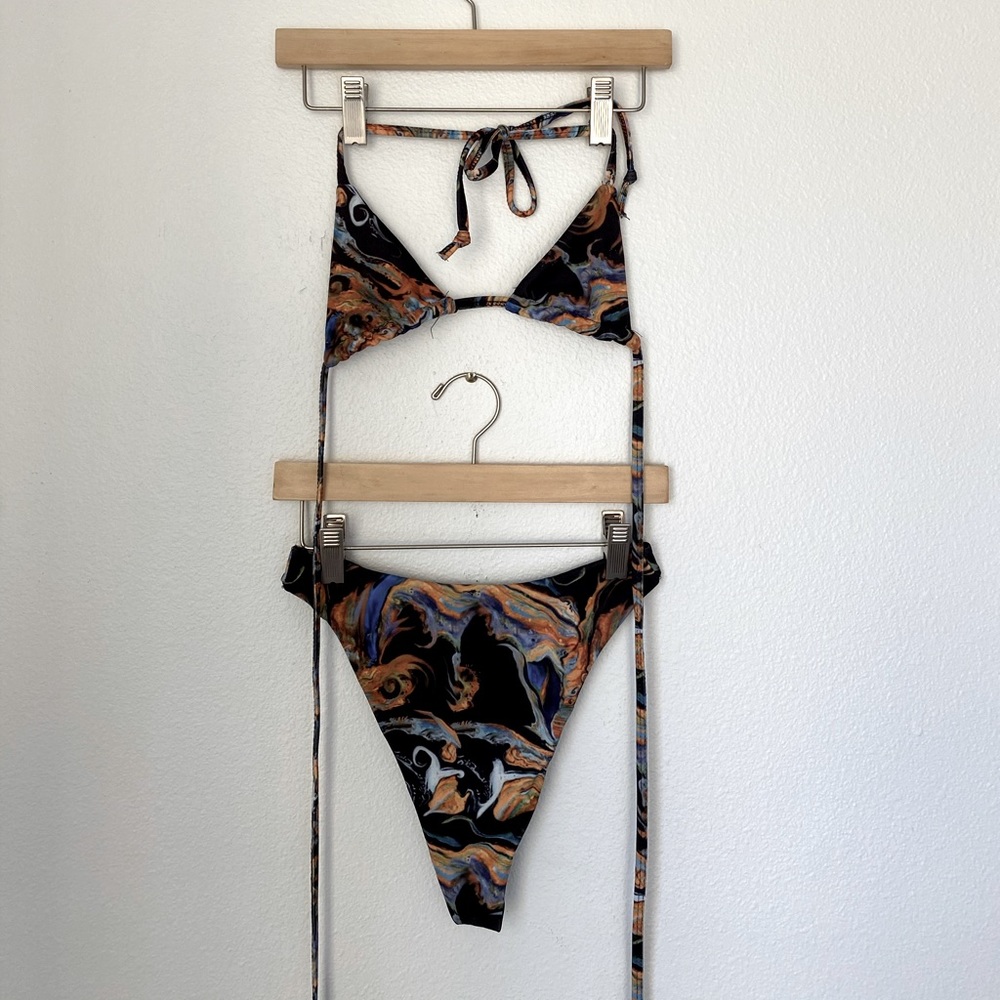 Marble bikini set!!